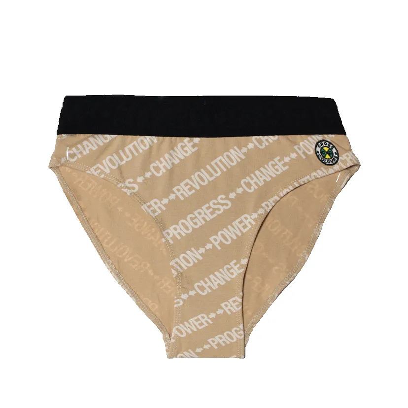 Cross Colours Power Revolution Progress Change Bikini Brief sold by Cross Colours
