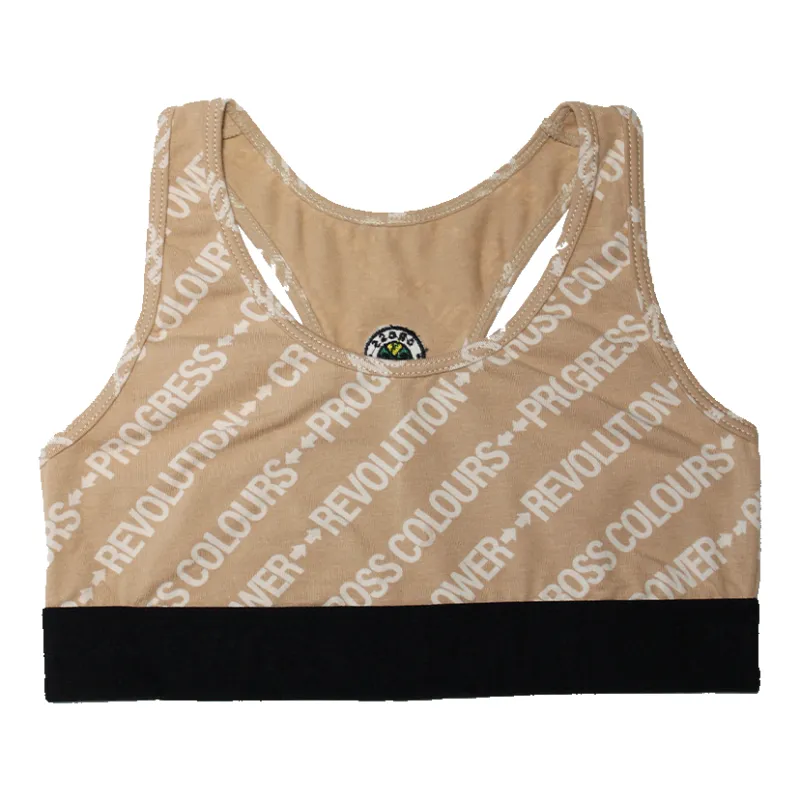 Cross Colours  Power Revolution Progress Change Bralette sold by Cross Colours