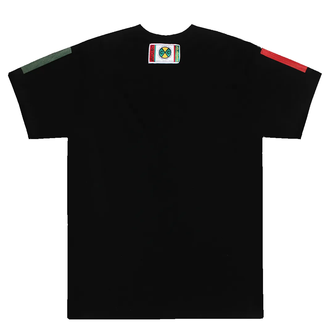 Cross Colours Label Logo T-shirt - Black sold by Cross Colours product image thumbnail 2