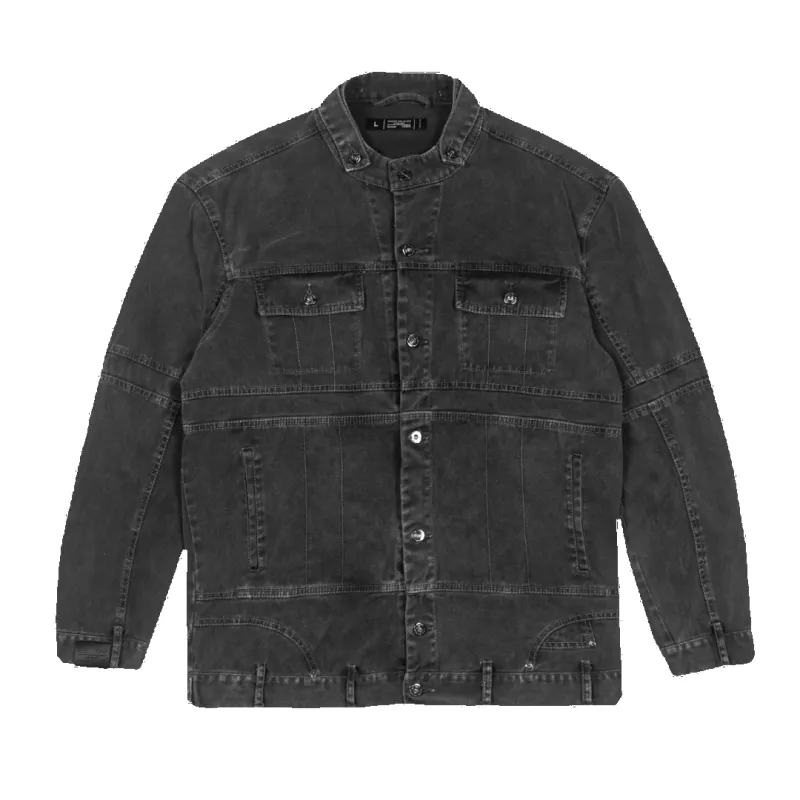 Atelier Leather Inserts Jacket - Coal Miner made by Cross Colours