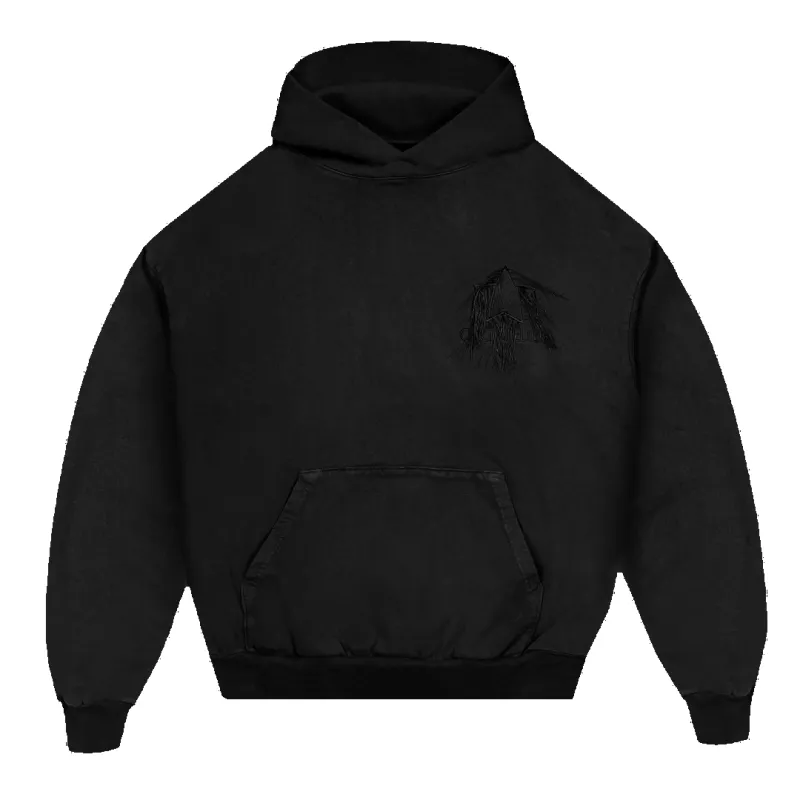 Atelier Starmaker Pullover Hoodie - Black made by Cross Colours