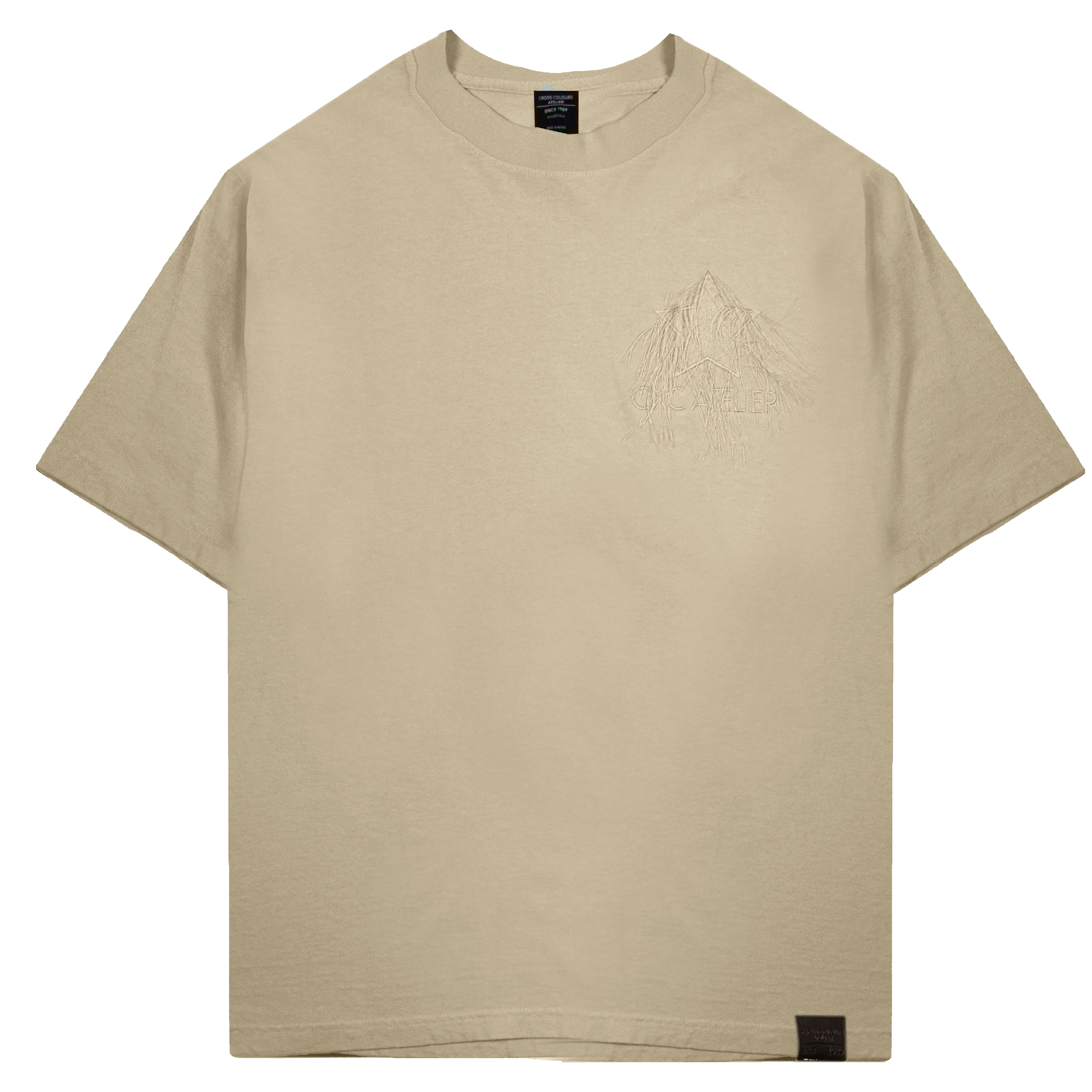 Atelier Starmaker T Shirt - Khaki sold by Cross Colours