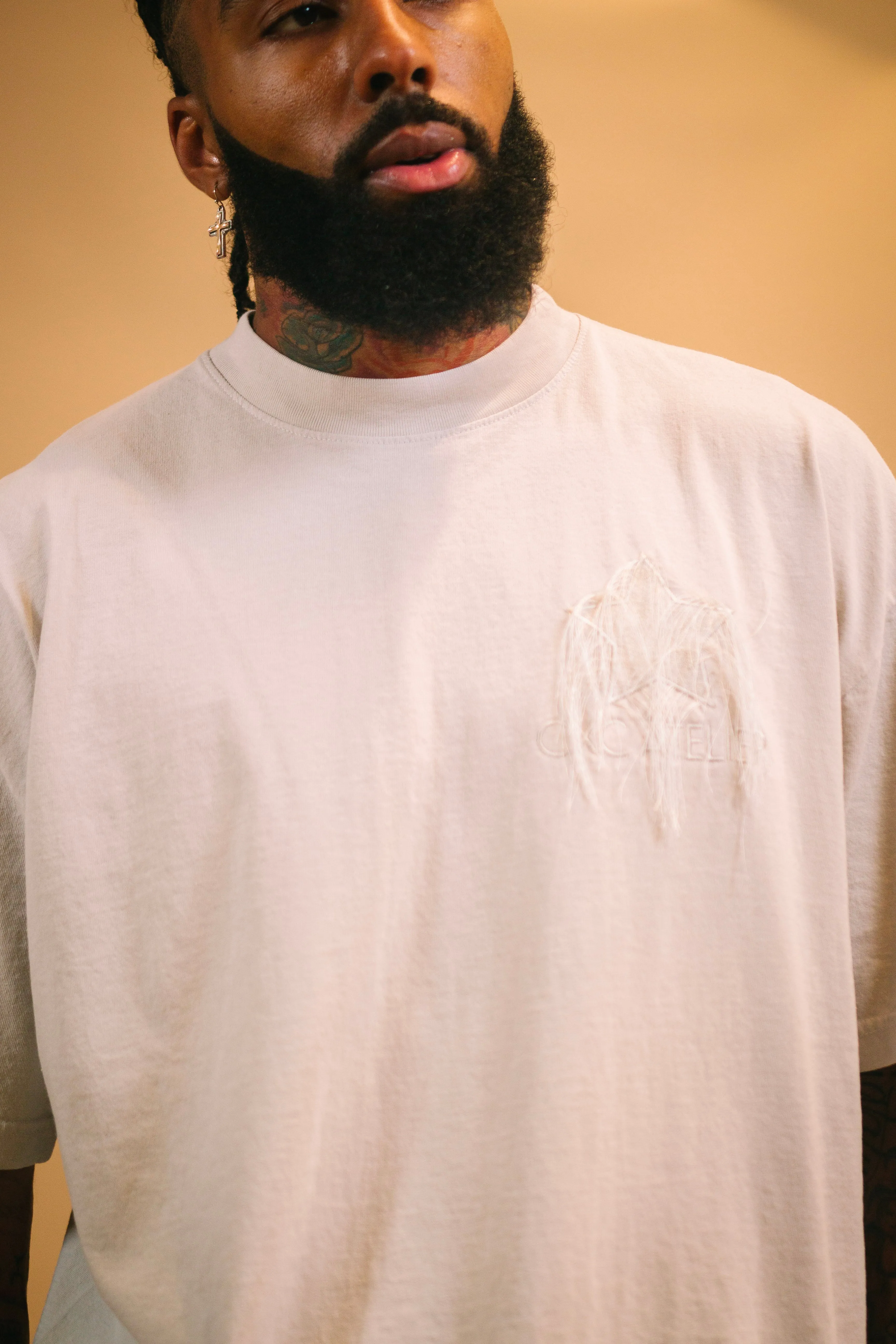 Atelier Starmaker T Shirt - Khaki sold by Cross Colours product image thumbnail 3