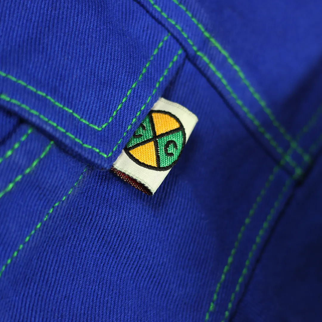Cross Colours Classic Drop Shoulder Jacket - Cobalt Blue sold by Cross Colours product image thumbnail 4