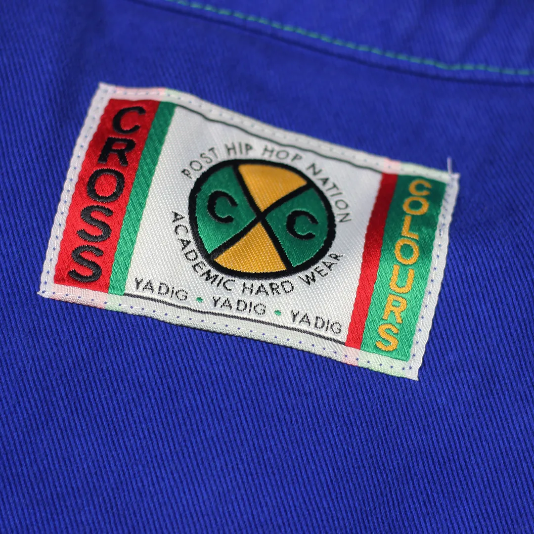 Cross Colours Classic Drop Shoulder Jacket - Cobalt Blue sold by Cross Colours product image thumbnail 5