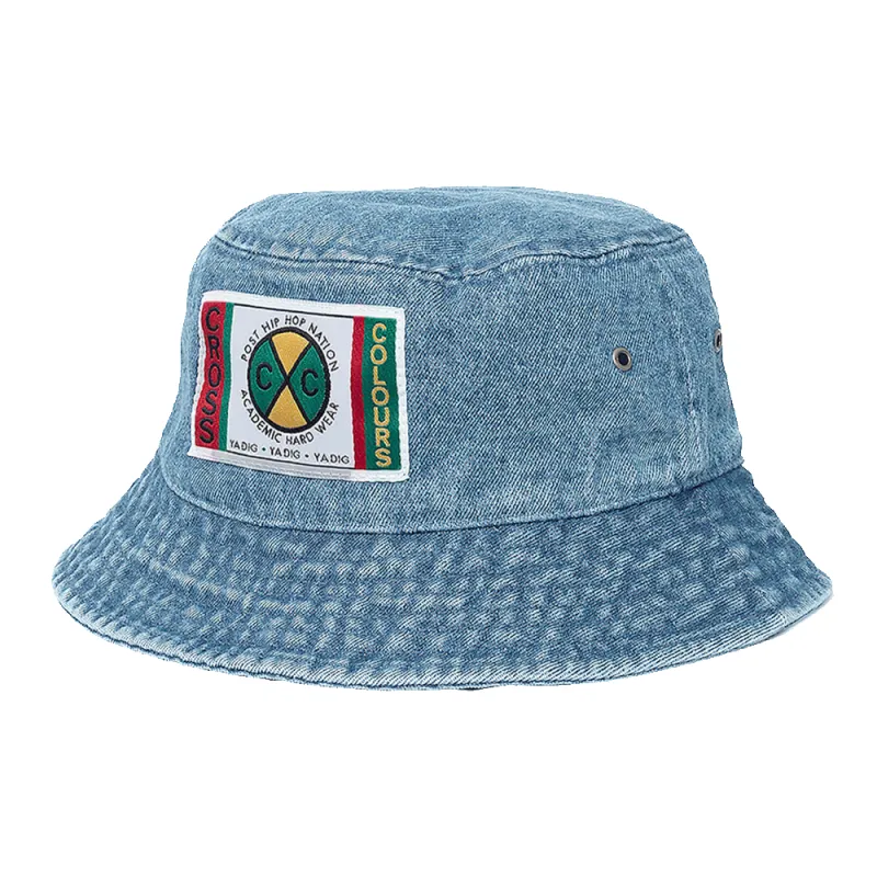 Cross Colours Denim Bucket Hat - Vintage Indigo made by Cross Colours