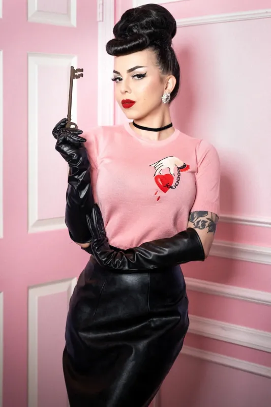 Chandail Captive Heart made by Vintage Romance