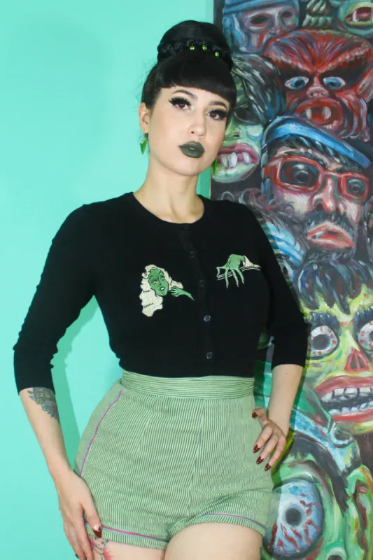 Cardigan A night of horror sold by Vintage Romance