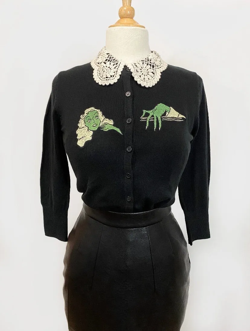 Cardigan A night of horror sold by Vintage Romance product image thumbnail 5