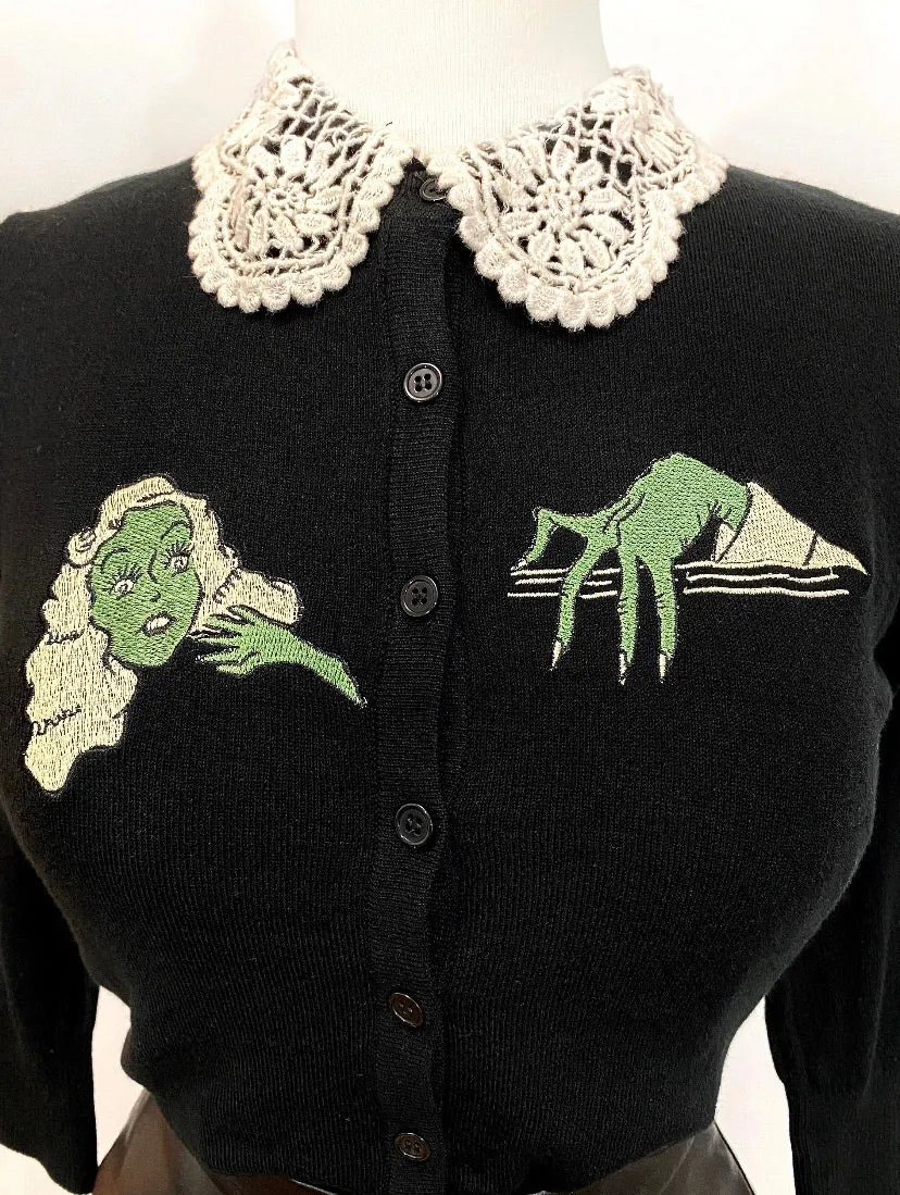 Cardigan A night of horror sold by Vintage Romance product image thumbnail 4