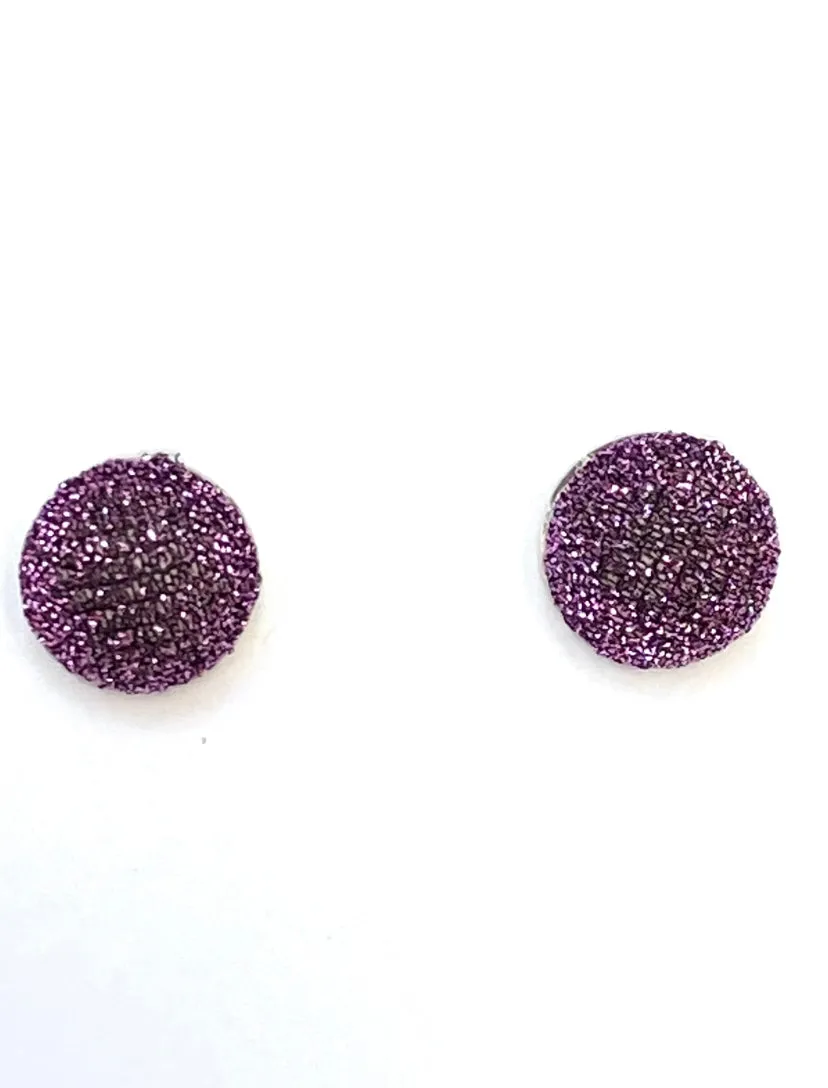 Boucles d’oreilles scintillantes ( 8 couleurs) sold by Vintage Romance product image thumbnail 4