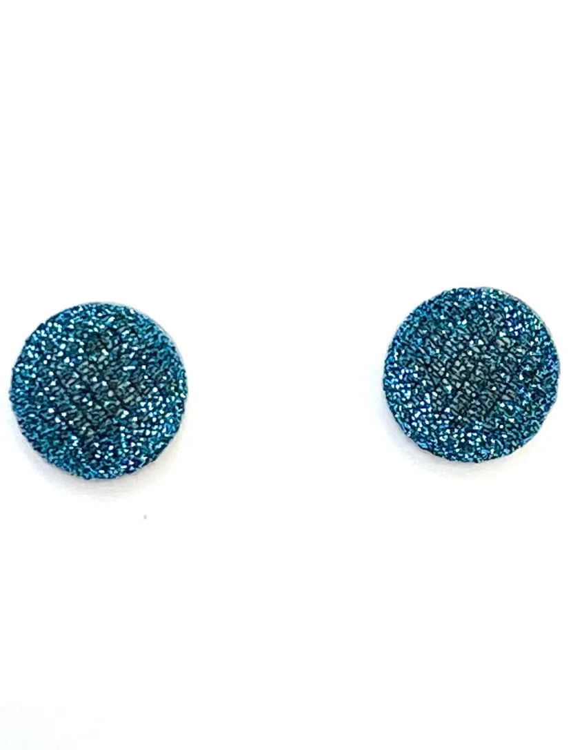 Boucles d’oreilles scintillantes ( 8 couleurs) sold by Vintage Romance product image thumbnail 2