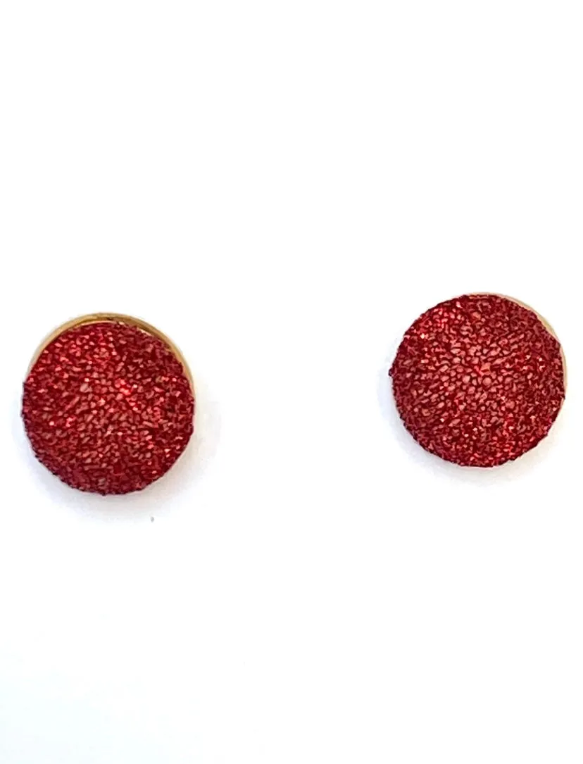 Boucles d’oreilles scintillantes ( 8 couleurs) sold by Vintage Romance product image thumbnail 5