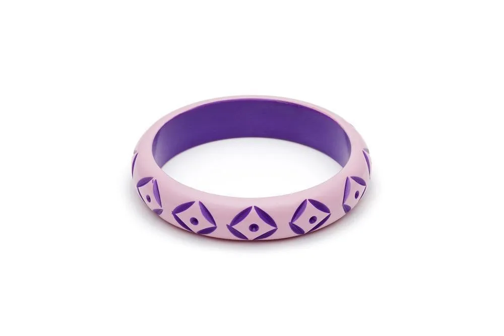 Bracelet fakelite midi clématite sold by Vintage Romance