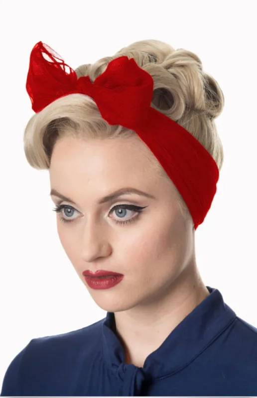 Foulard de cheveux vintage (19 couleurs disponibles) made by Vintage Romance