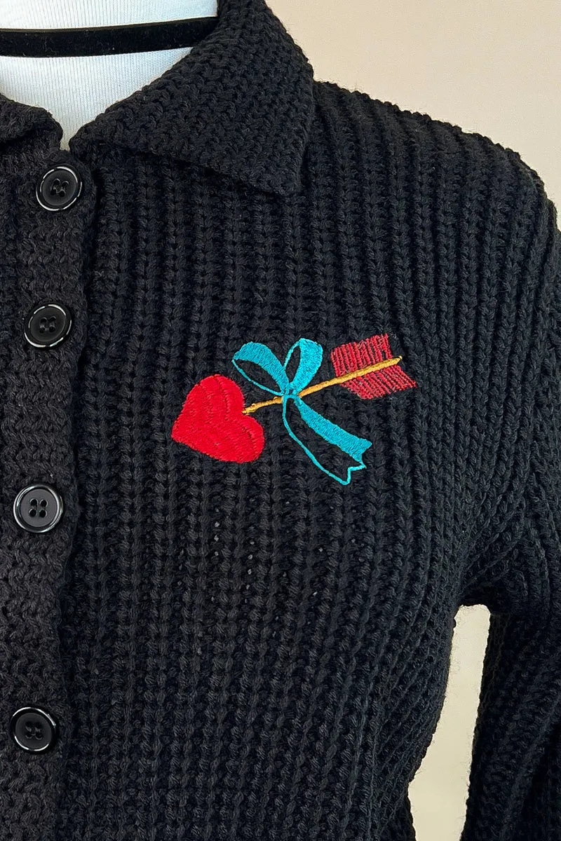 Cardigan Me and my arrow sold by Vintage Romance product image thumbnail 5