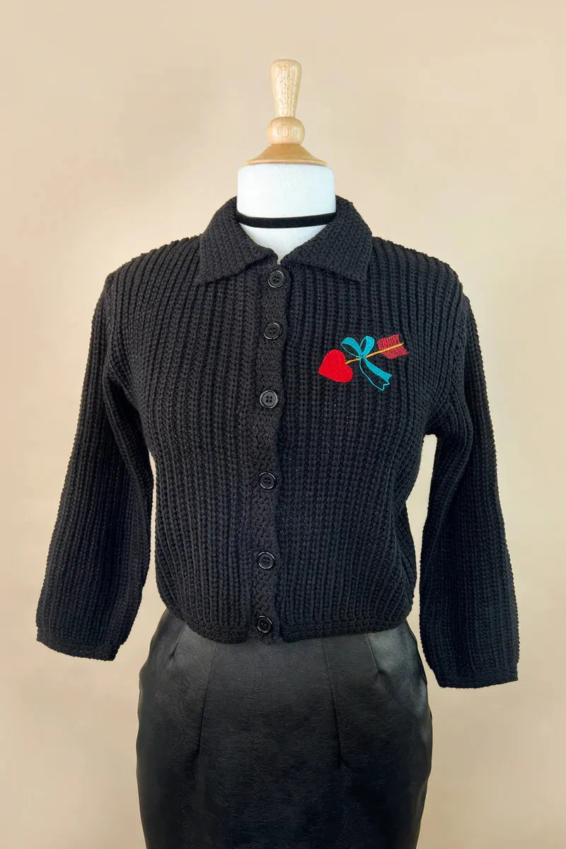 Cardigan Me and my arrow sold by Vintage Romance product image thumbnail 4