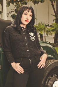 Cardigan MM Skull (Précommande) sold by Vintage Romance