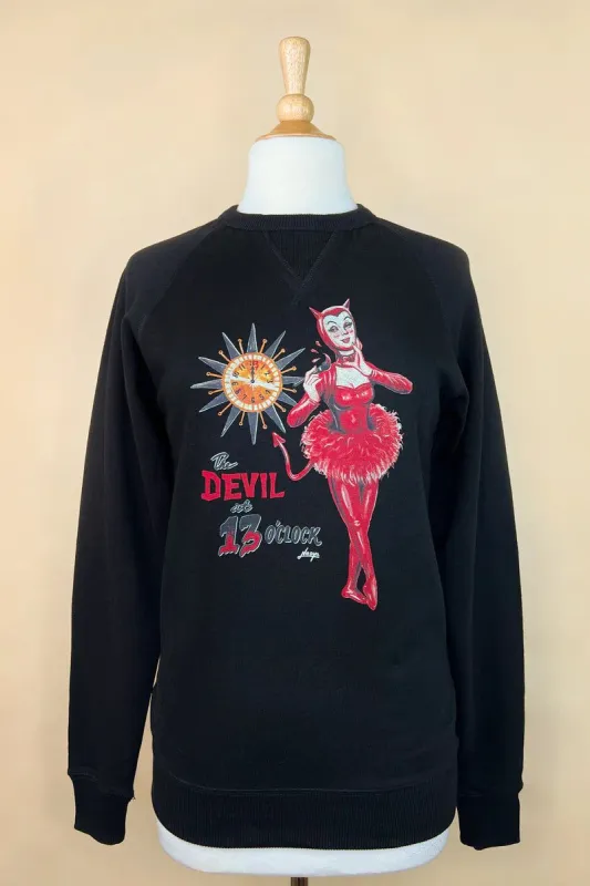 Hoodie The devil at 13 O'clock (Précommande) sold by Vintage Romance