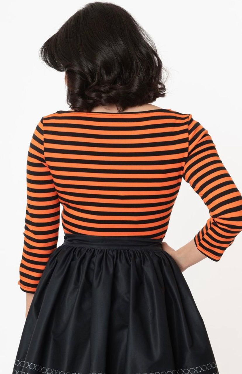 Chandail Lydia (orange) sold by Vintage Romance product image thumbnail 2