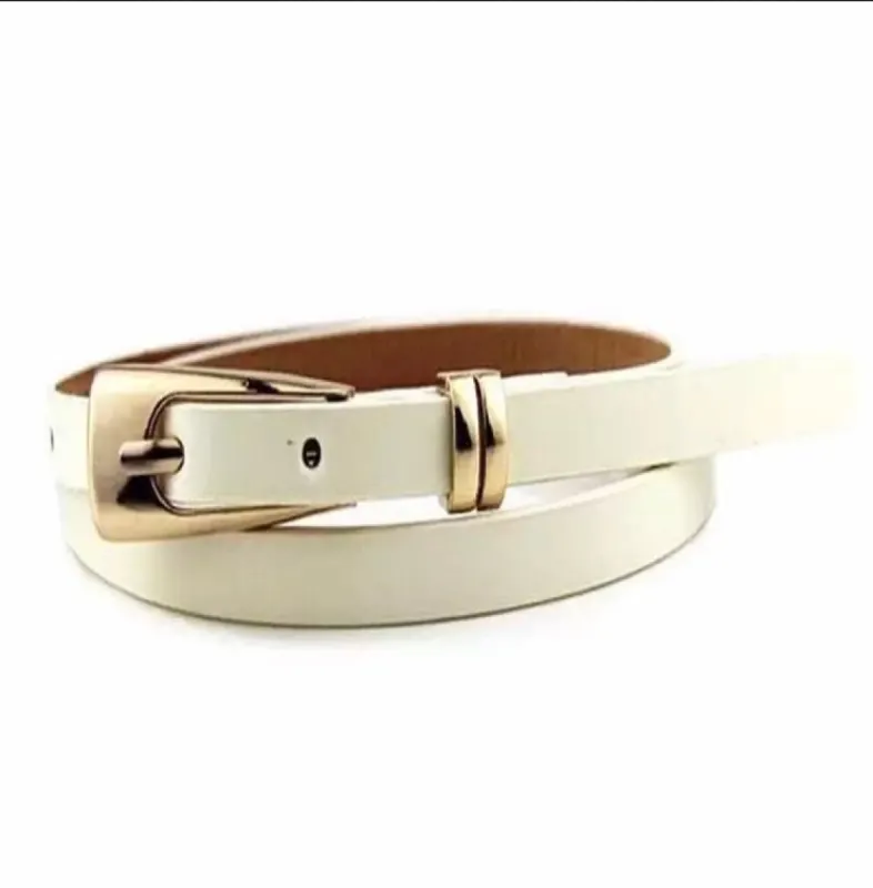 Ceinture classique blanche made by Vintage Romance