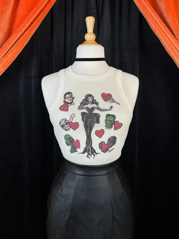 Camisole ghoul’s best friend (précommande) sold by Vintage Romance