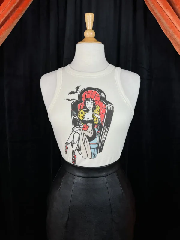 Camisole coffin beauty (précommande) sold by Vintage Romance
