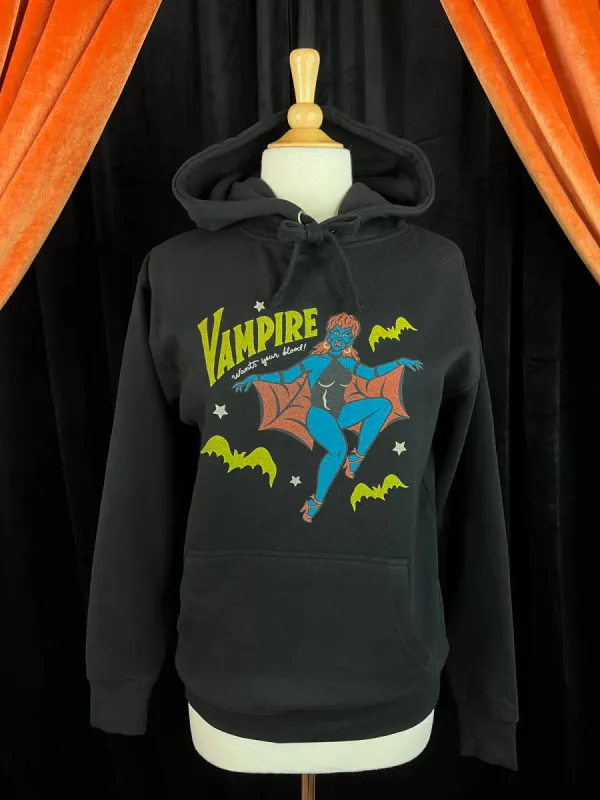 Hoodie the vampire (précommande) sold by Vintage Romance