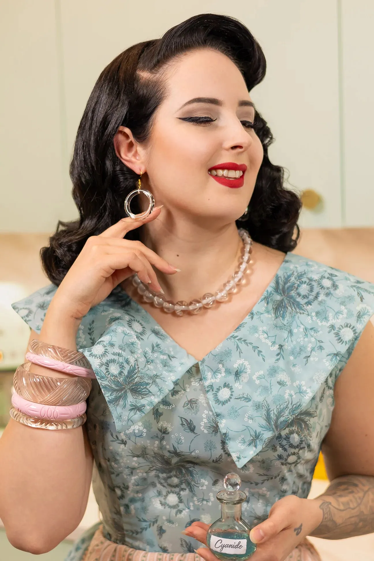 Collier crystal sold by Vintage Romance product image thumbnail 2