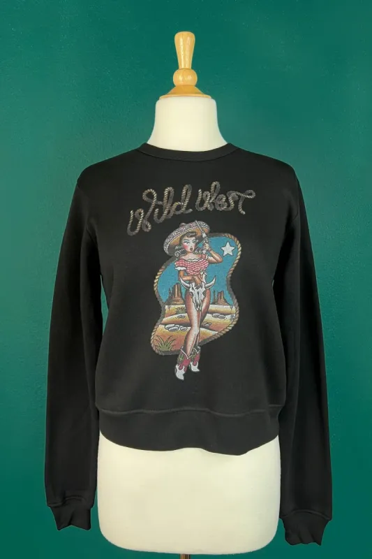 Hoodie Wild West (précommande) sold by Vintage Romance