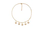 Collier pearls starburst - or sold by Vintage Romance