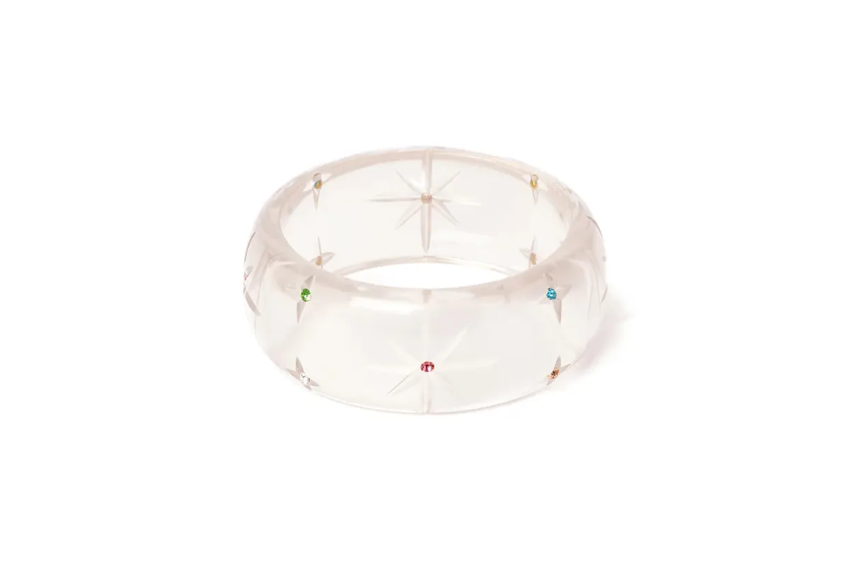 Bracelet large sparkling gems sold by Vintage Romance