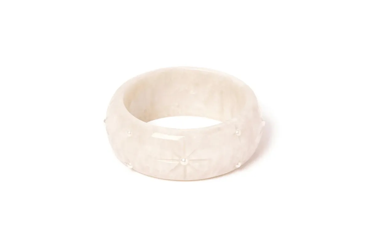 Bracelet large frosted pearls sold by Vintage Romance