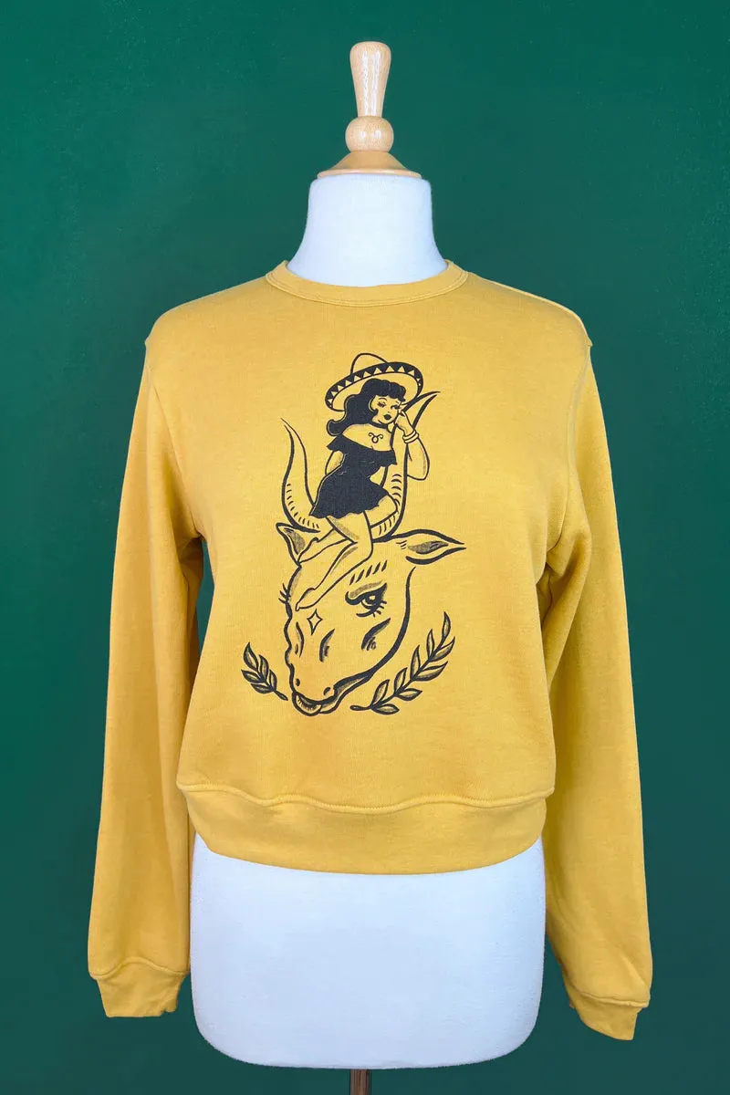 Hoodie Taurus bull (précommande) sold by Vintage Romance