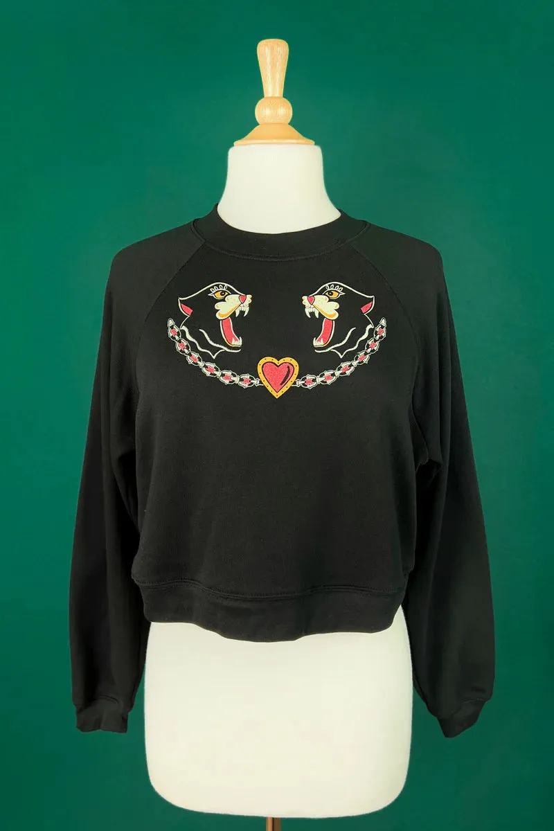 Hoodie Black cats (précommande) sold by Vintage Romance