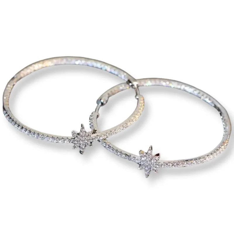 Anneaux Starburst - Argent sold by Vintage Romance