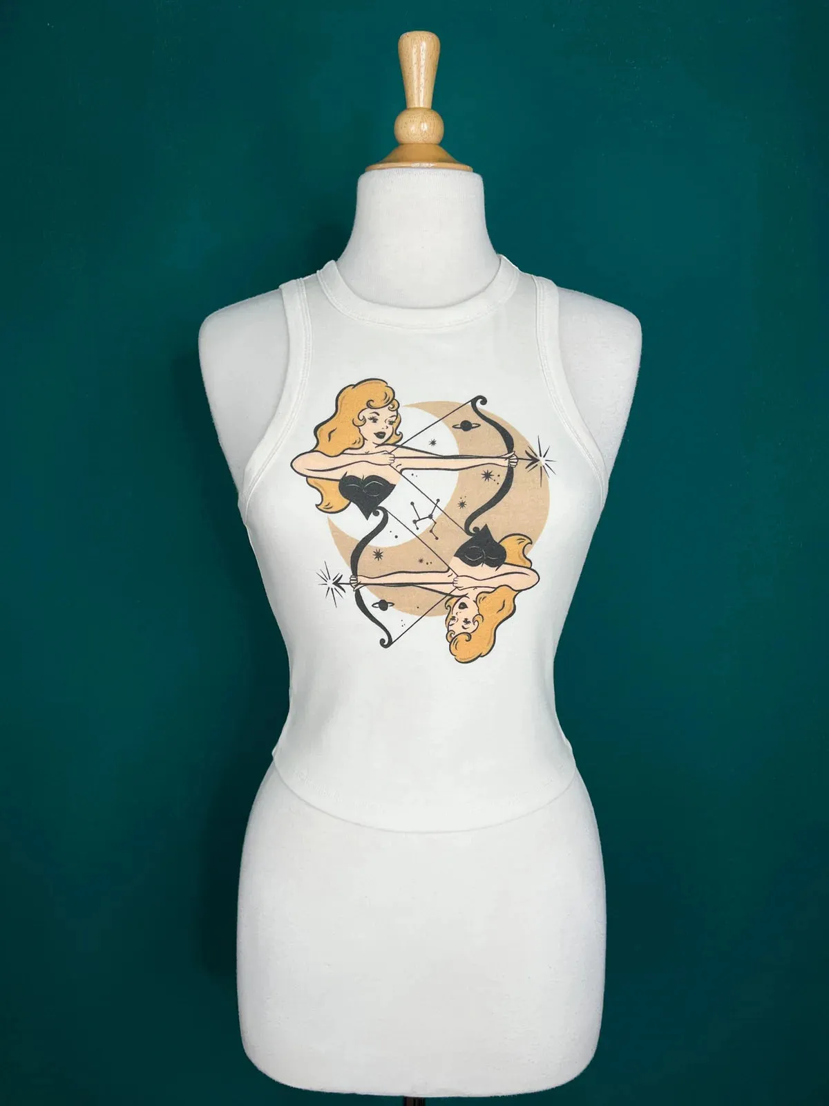 Camisole cosmic archer (précommande) sold by Vintage Romance product image thumbnail 3