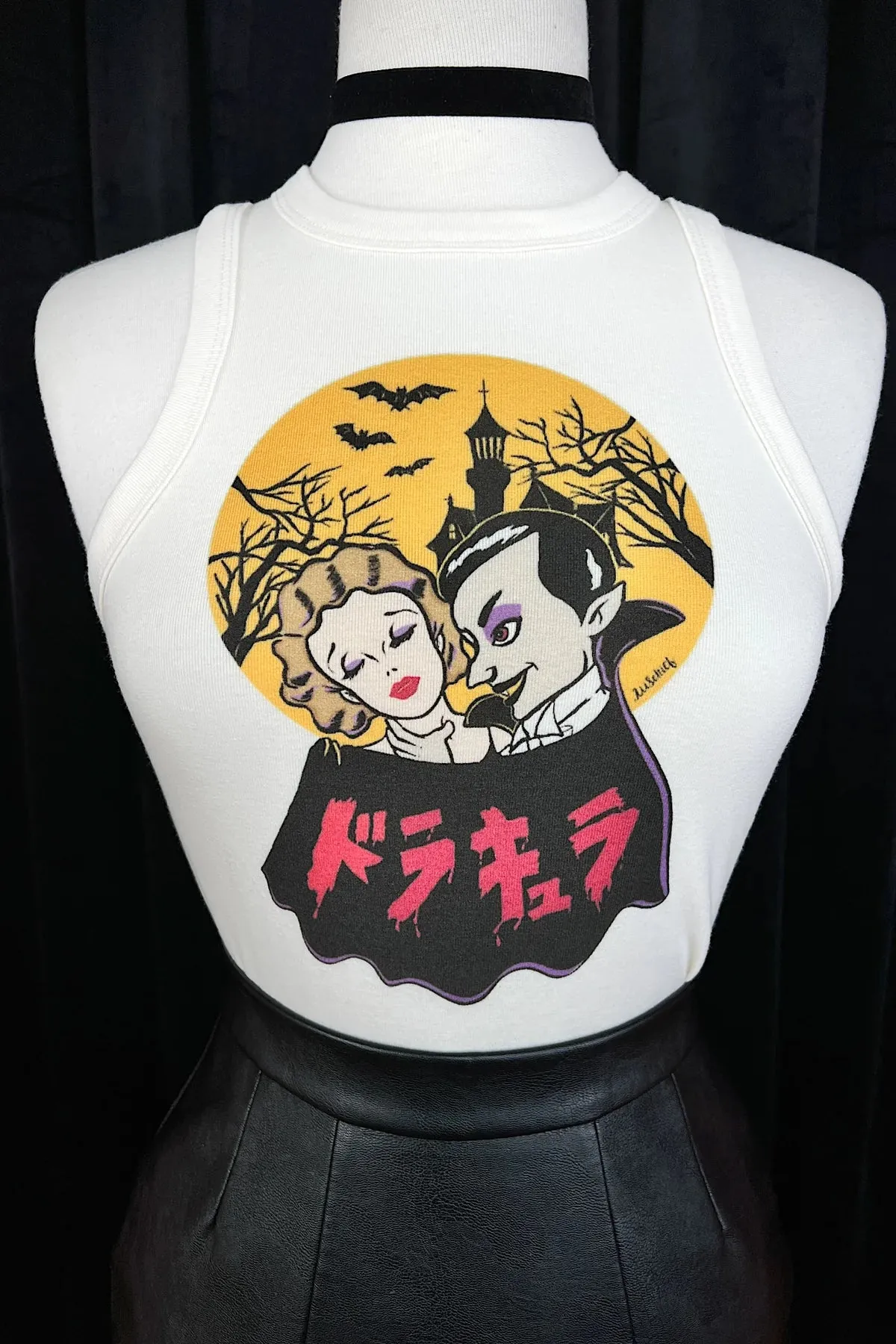 Camisole Dracula noir (précommande) sold by Vintage Romance product image thumbnail 2