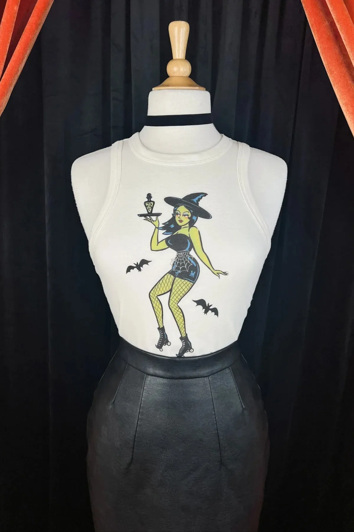 Camisole roller hex (précommande) sold by Vintage Romance