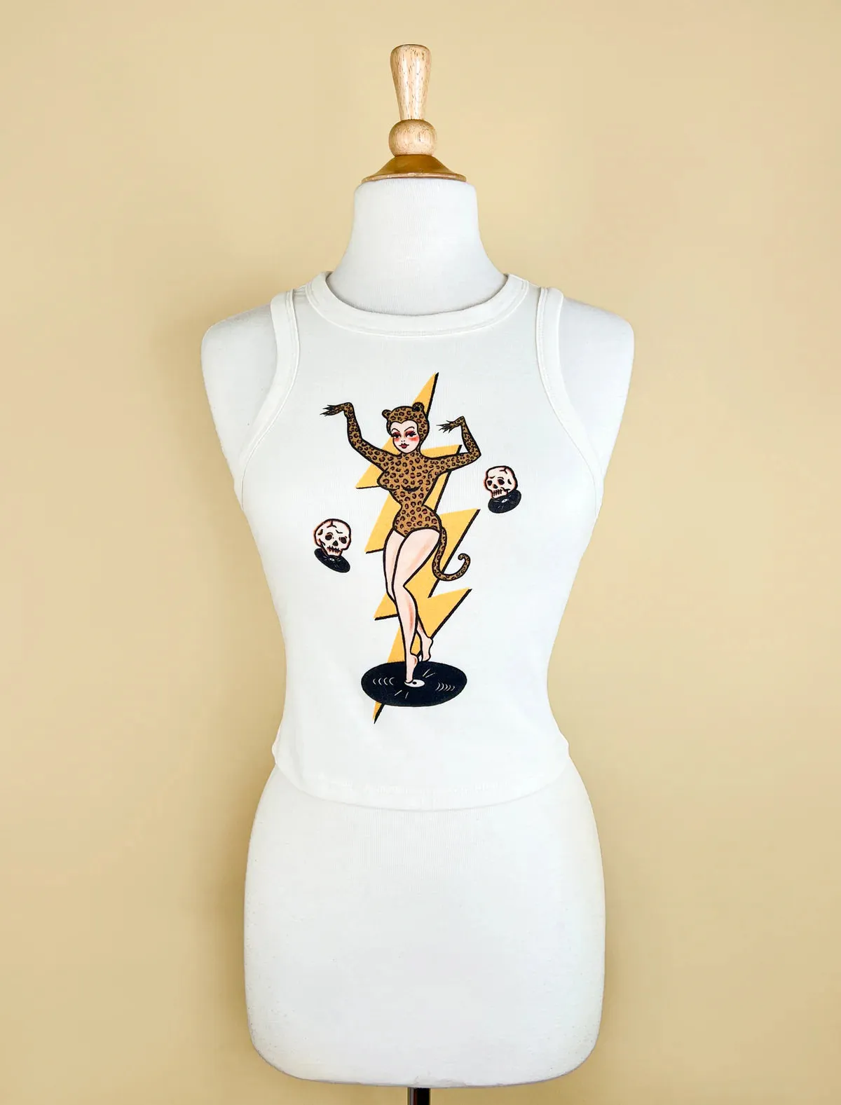 Camisole jungle rock (précommande) sold by Vintage Romance product image thumbnail 3