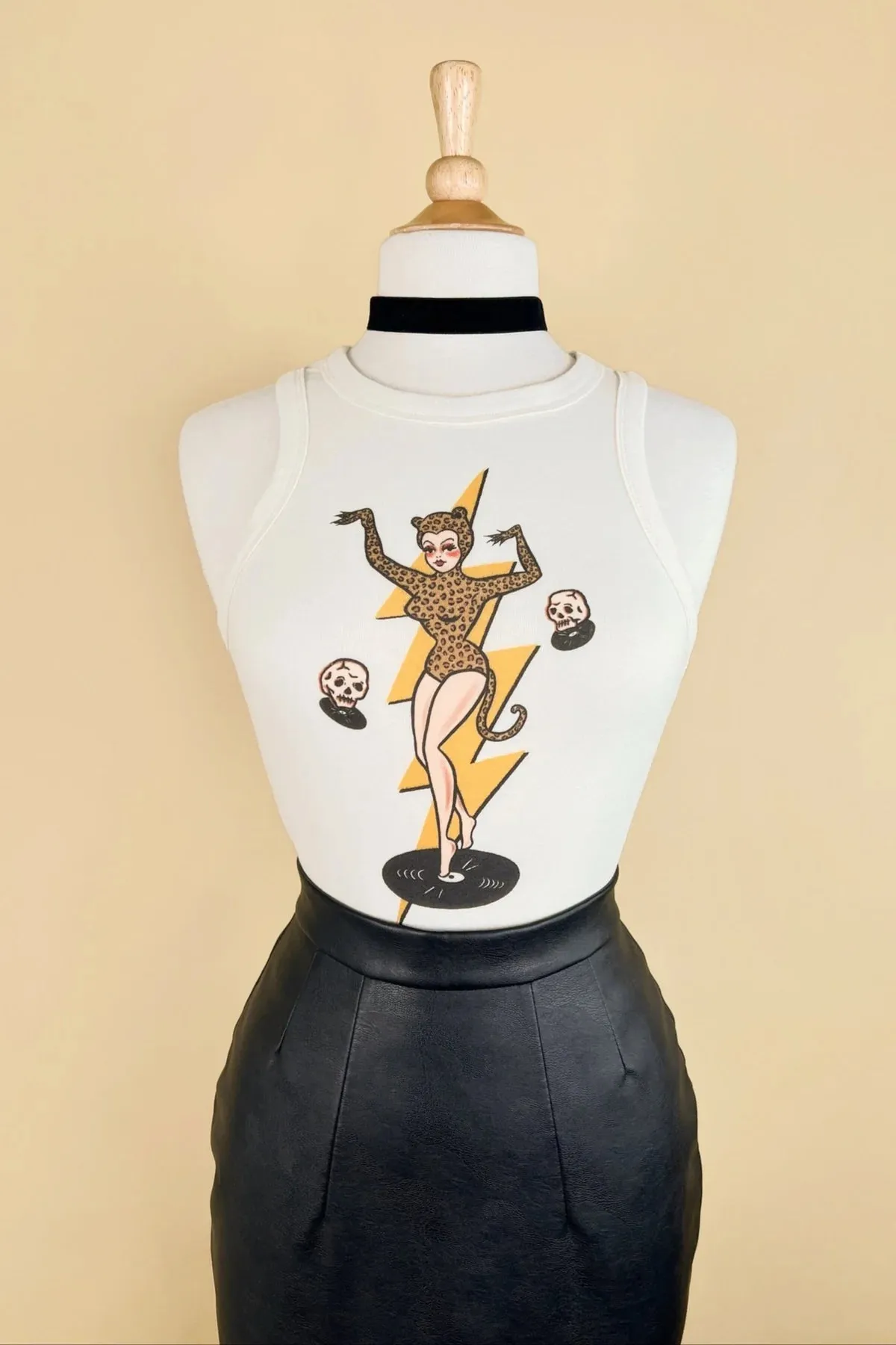 Camisole jungle rock (précommande) sold by Vintage Romance