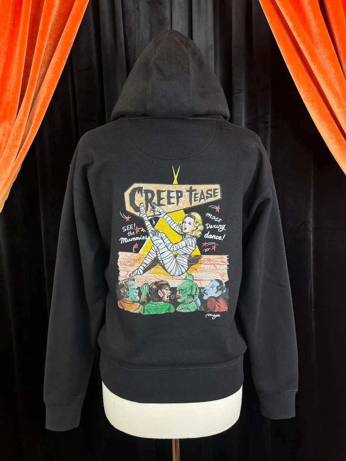 Hoodie Creep tease (précommande) sold by Vintage Romance product image thumbnail 2