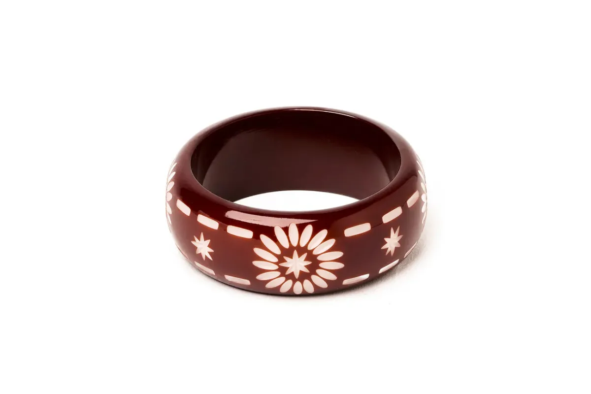 Bracelet large saddle brown sold by Vintage Romance