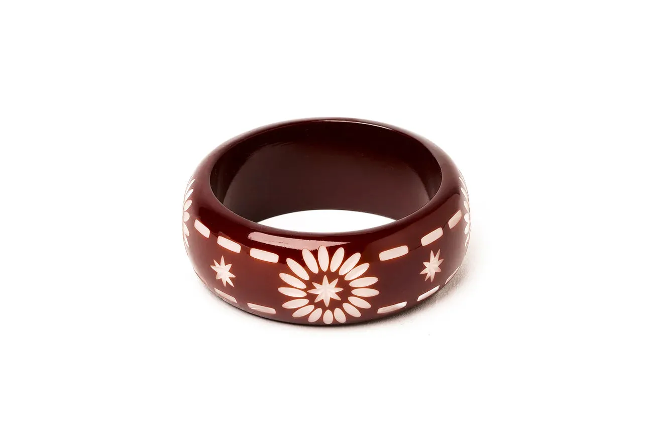 Bracelet large saddle brown sold by Vintage Romance