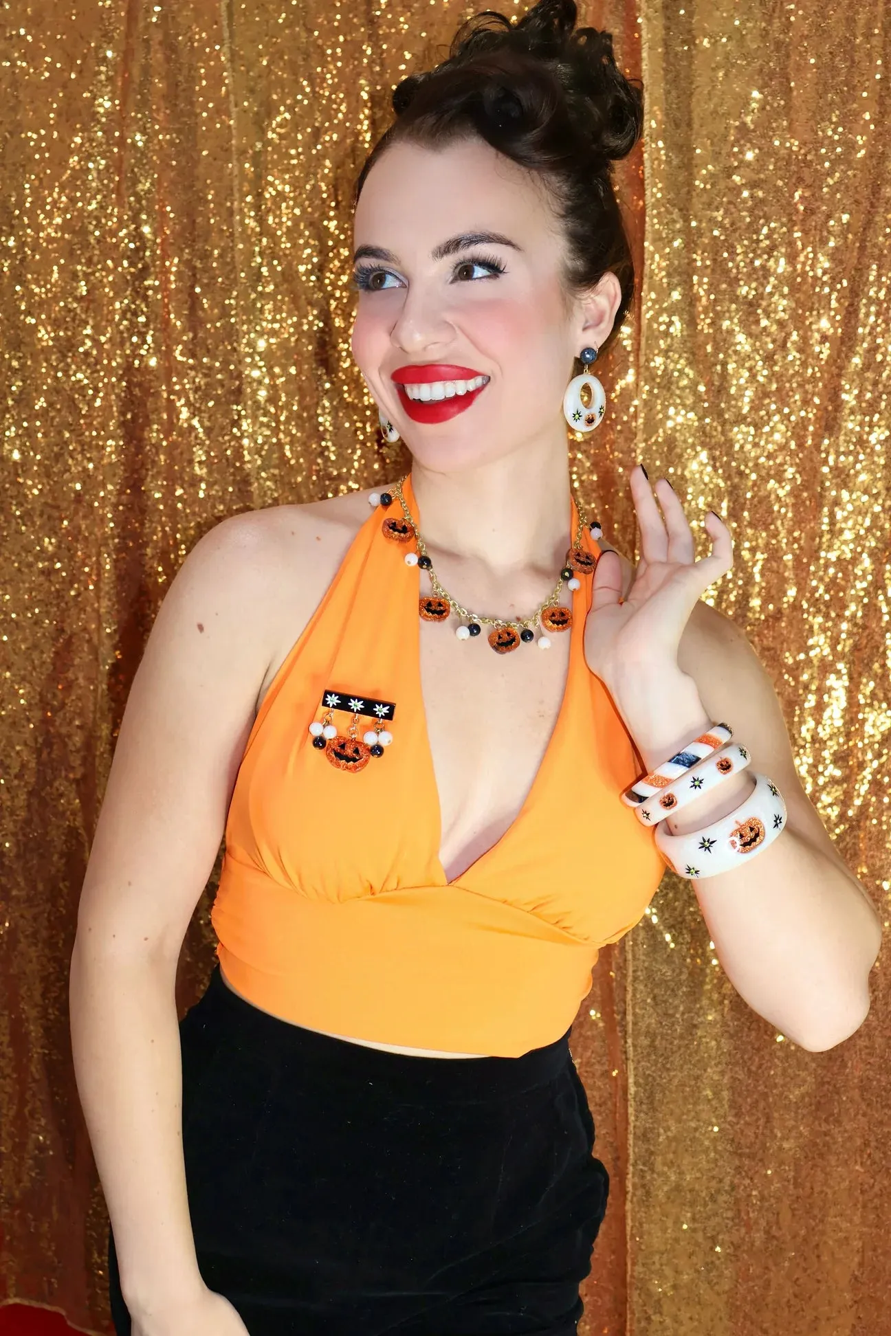 Bracelet gourdgeous candy cane sold by Vintage Romance product image thumbnail 2