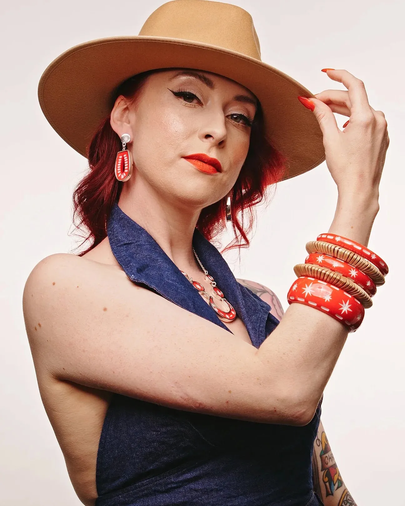 Bracelet midi necktie sold by Vintage Romance product image thumbnail 2