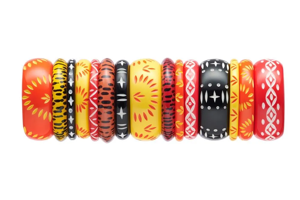 Bracelet fakelite midi sunrise sold by Vintage Romance product image thumbnail 3