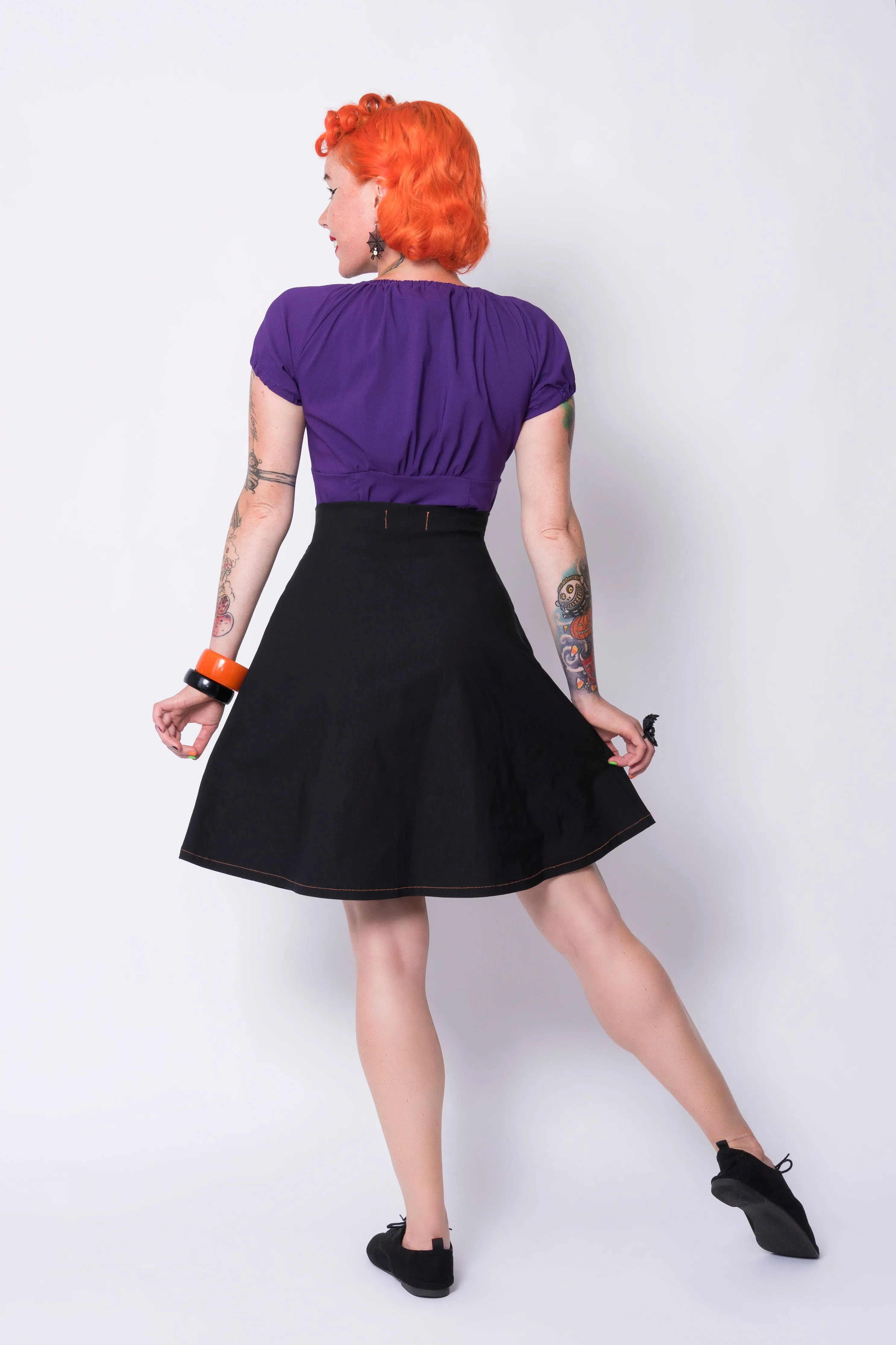 Jupe Lola - Citrouille sold by Vintage Romance product image thumbnail 3