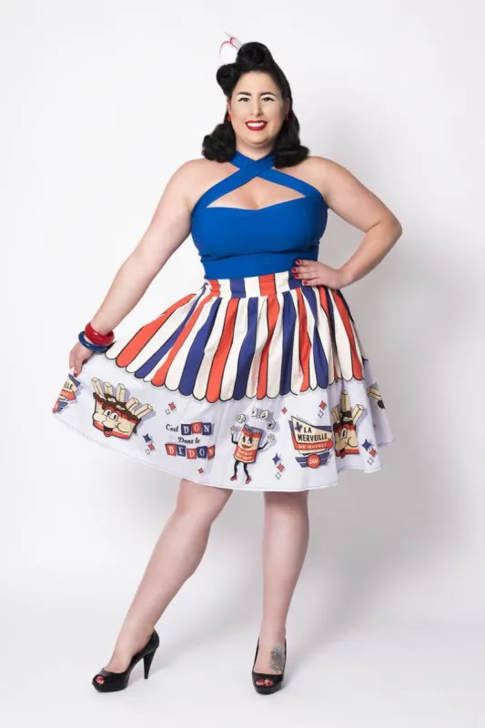 Jupe poutine la merveille du Québec sold by Vintage Romance