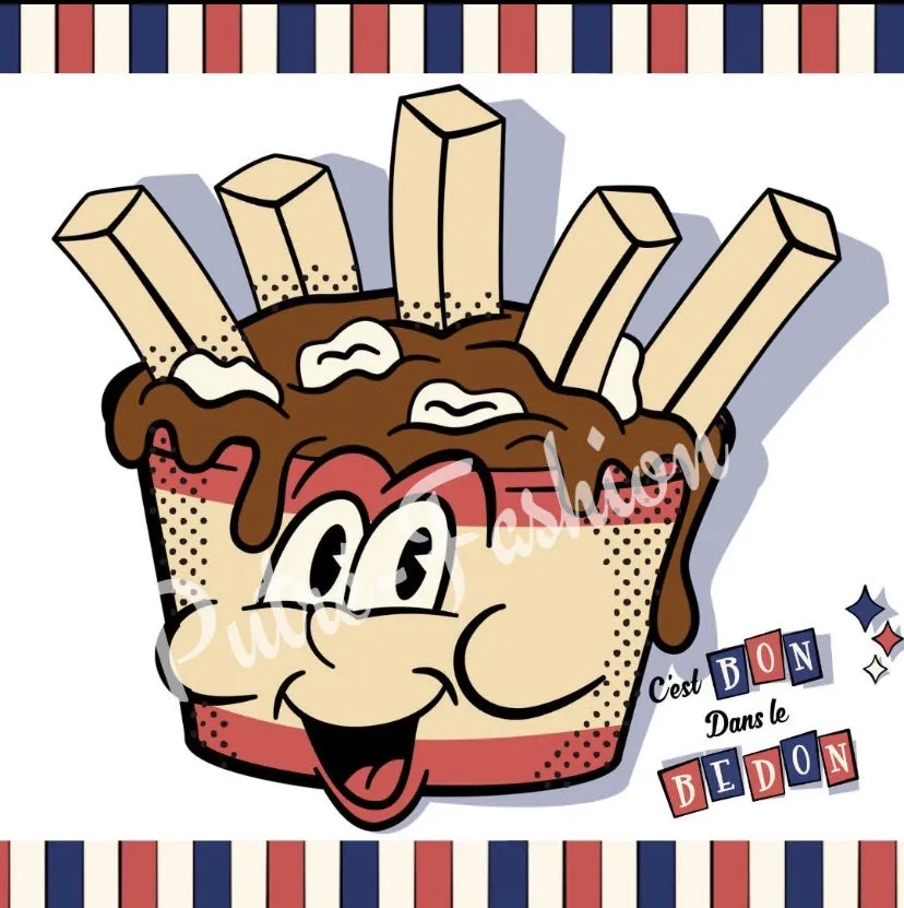 Jupe poutine la merveille du Québec sold by Vintage Romance product image thumbnail 5